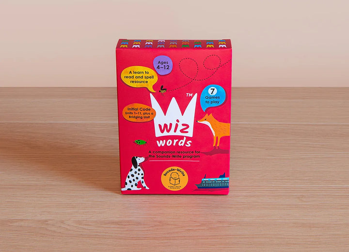 Initial Code Wiz Words Card Game