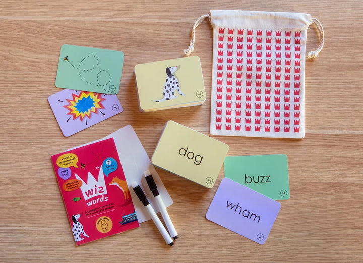 Initial Code Wiz Words Card Game