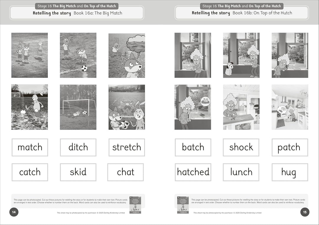 Dandelion Launchers Extras Stages 16-20 Reading and Writing Activities