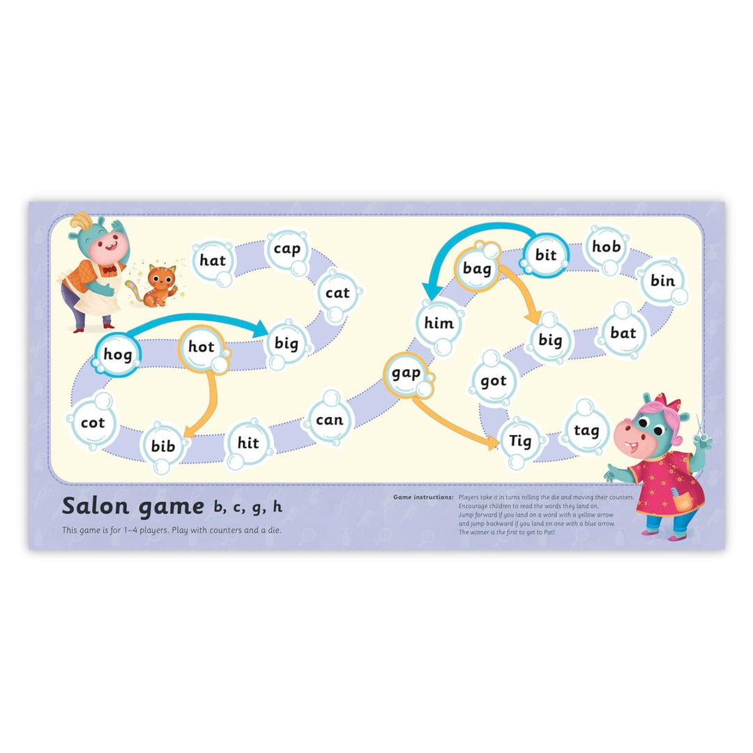 DK Super Phonics My First Decodable Stories Haircut Hippos