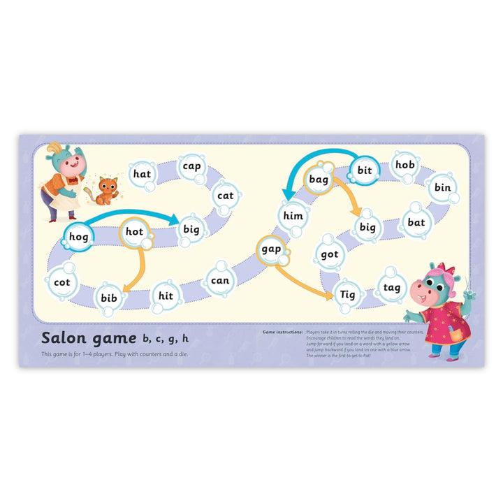 DK Super Phonics My First Decodable Stories Haircut Hippos