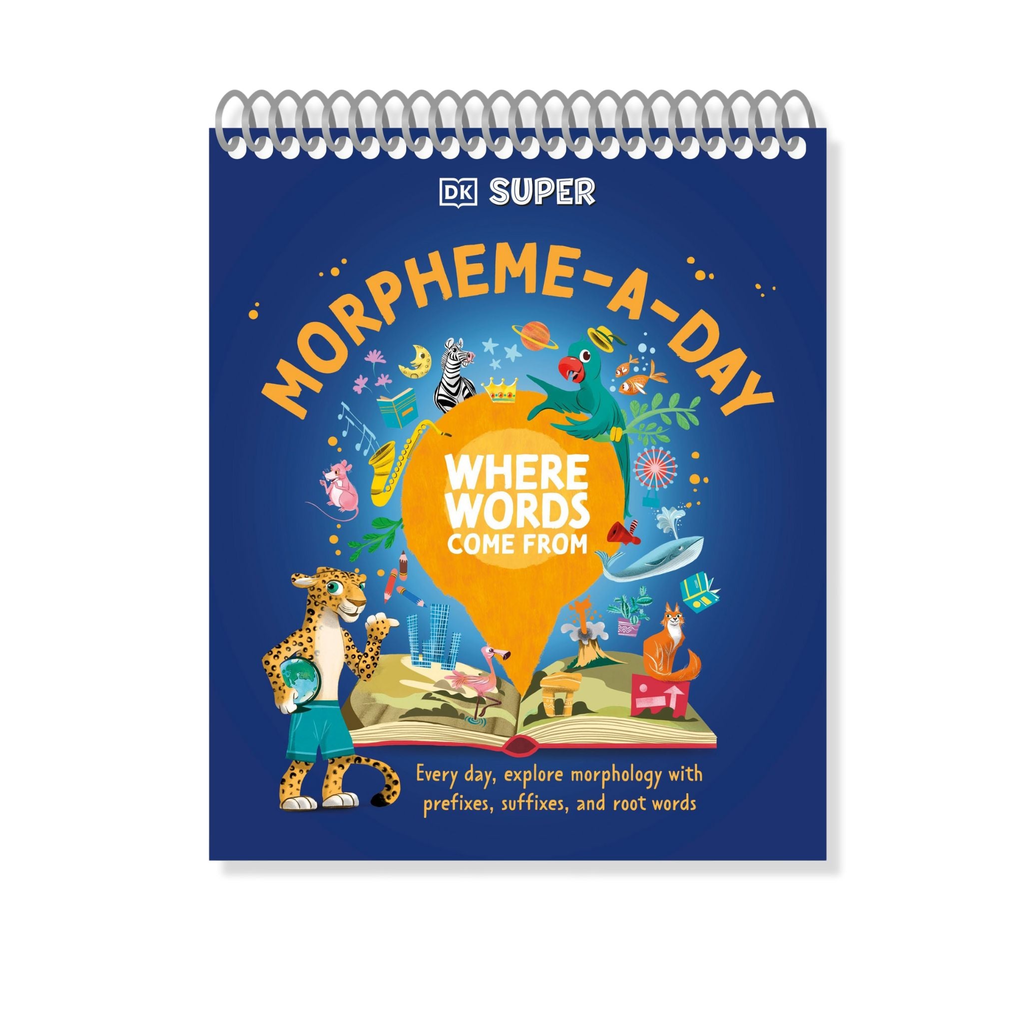 DK SUPER Where Words Come From Morpheme-a-Day – West Coast Literacy