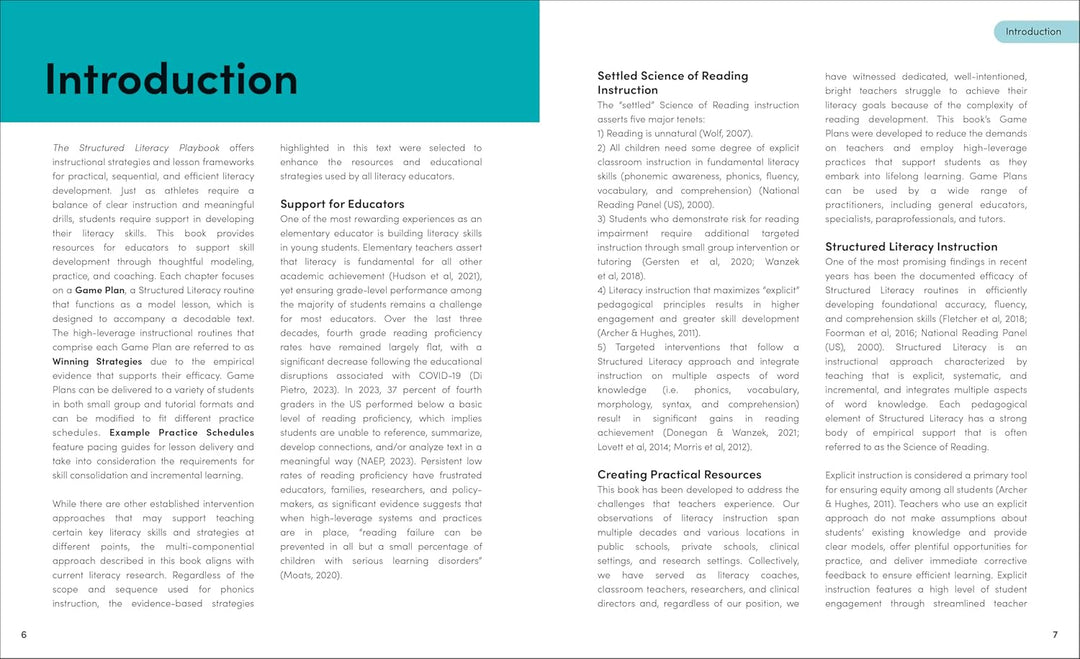 The Structured Literacy Playbook