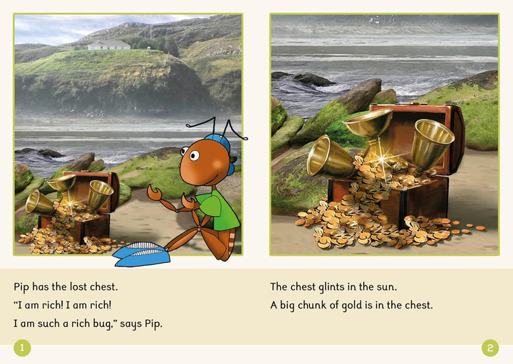 Dandelion Readers Set 1 Units 11-20 Pip Gets Rich
