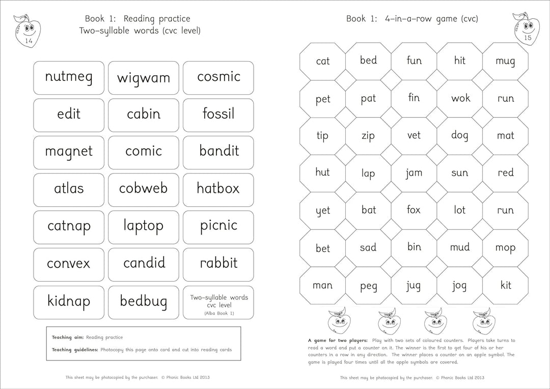 Alba Series Activities Books 1-12