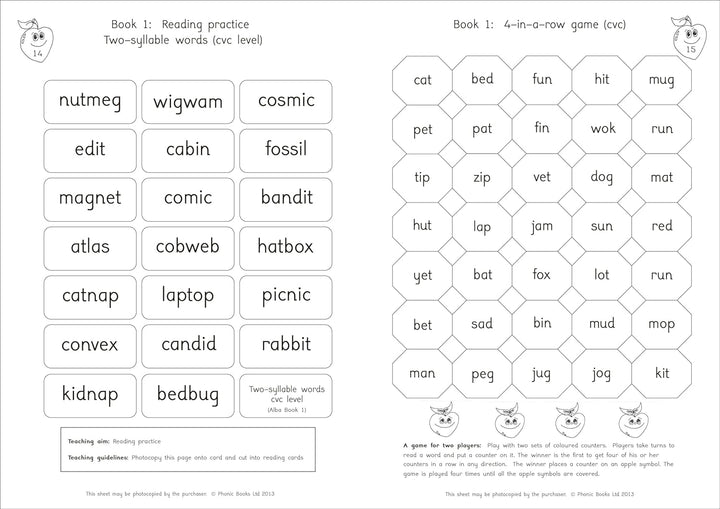 Alba Series Activities Books 1-12