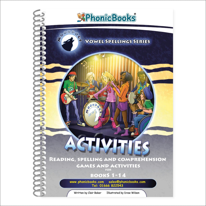 Moon Dogs Series Set 3 Vowel Spellings Activities