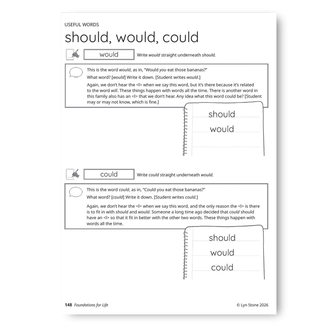 Foundations For Life: Structured Literacy for Reading and Writing
