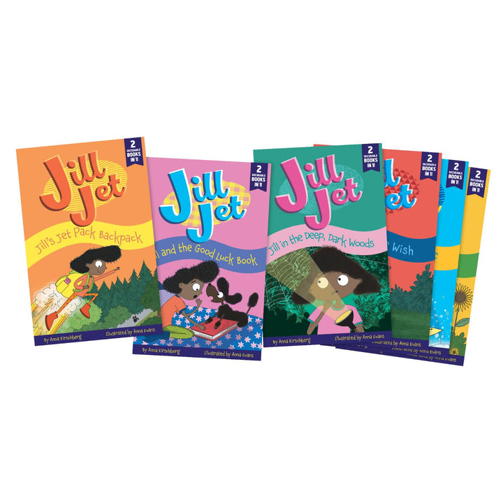 Jill Jet Decodable Chapter Books Box Set Phonics (Phase 3)