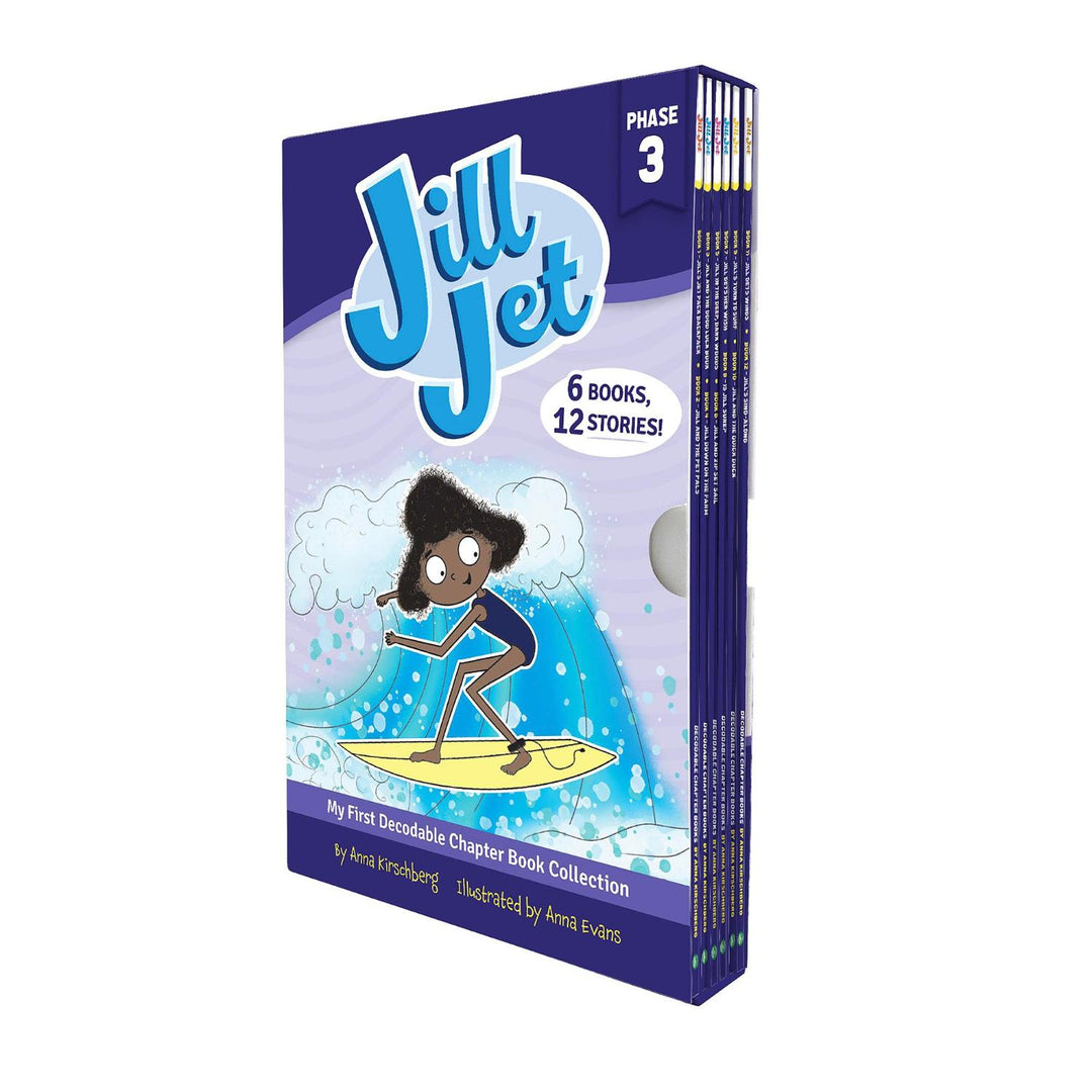 Jill Jet Decodable Chapter Books Box Set Phonics (Phase 3)