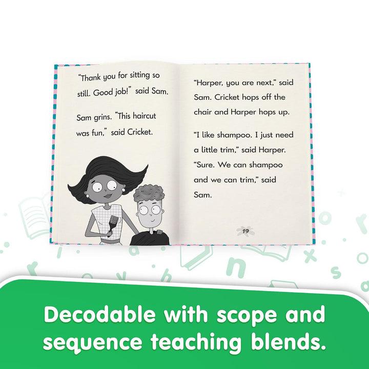 Cricket Decodable Chapter Books Box Set Blends (Phase 4)