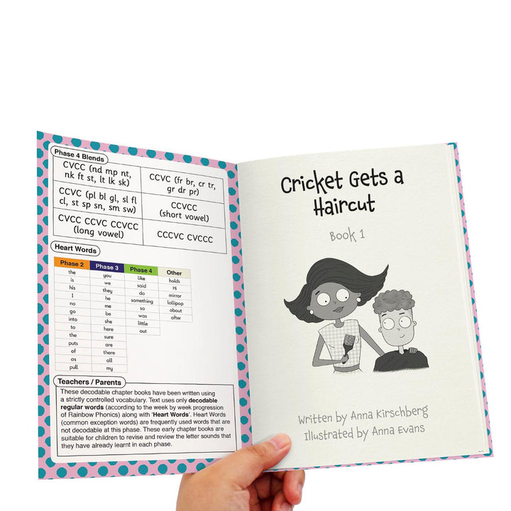 Cricket Decodable Chapter Books Box Set Blends (Phase 4)