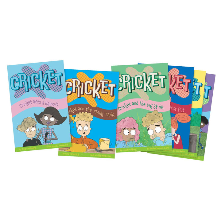 Cricket Decodable Chapter Books Box Set Blends (Phase 4)