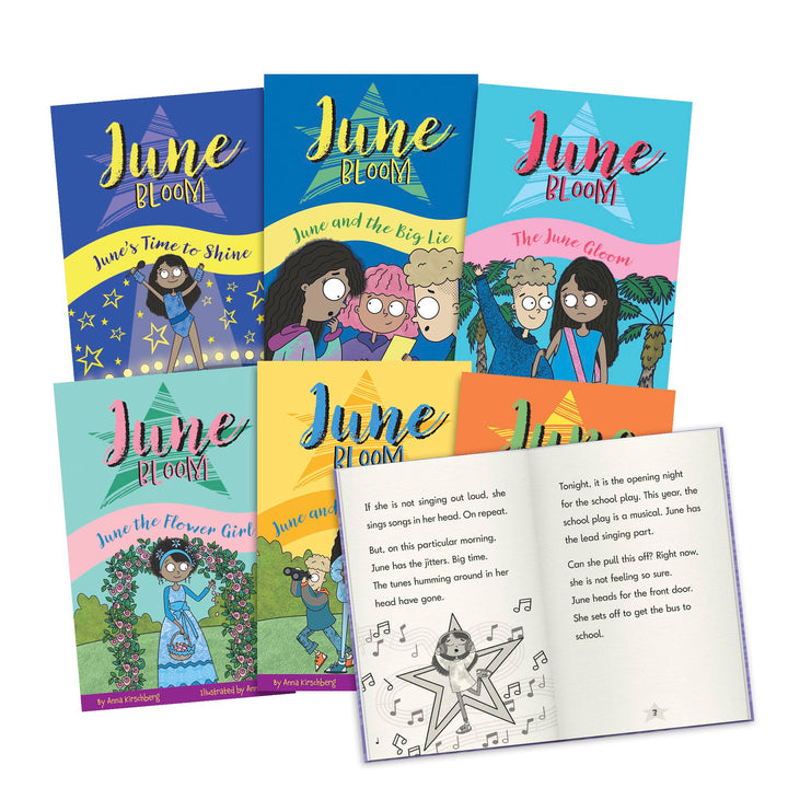 June Bloom Decodable Chapter Books Box Set Vowel Sounds (Phase 5)