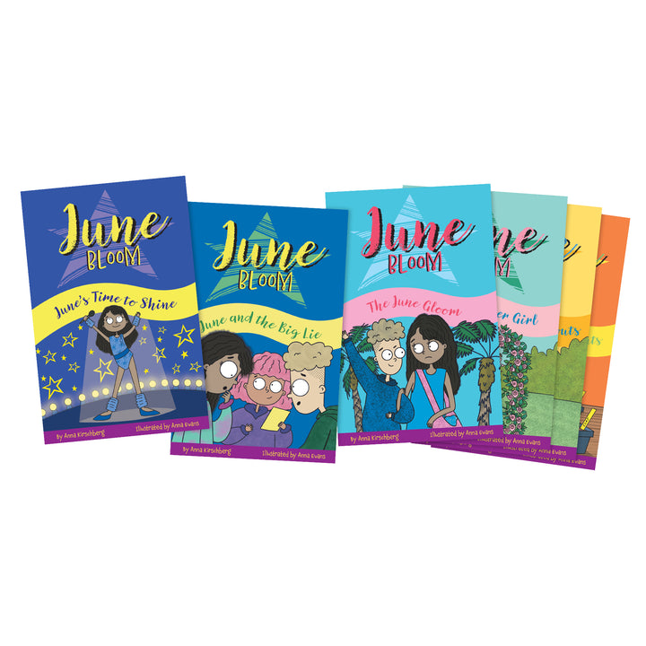 June Bloom Decodable Chapter Books Box Set Vowel Sounds (Phase 5)