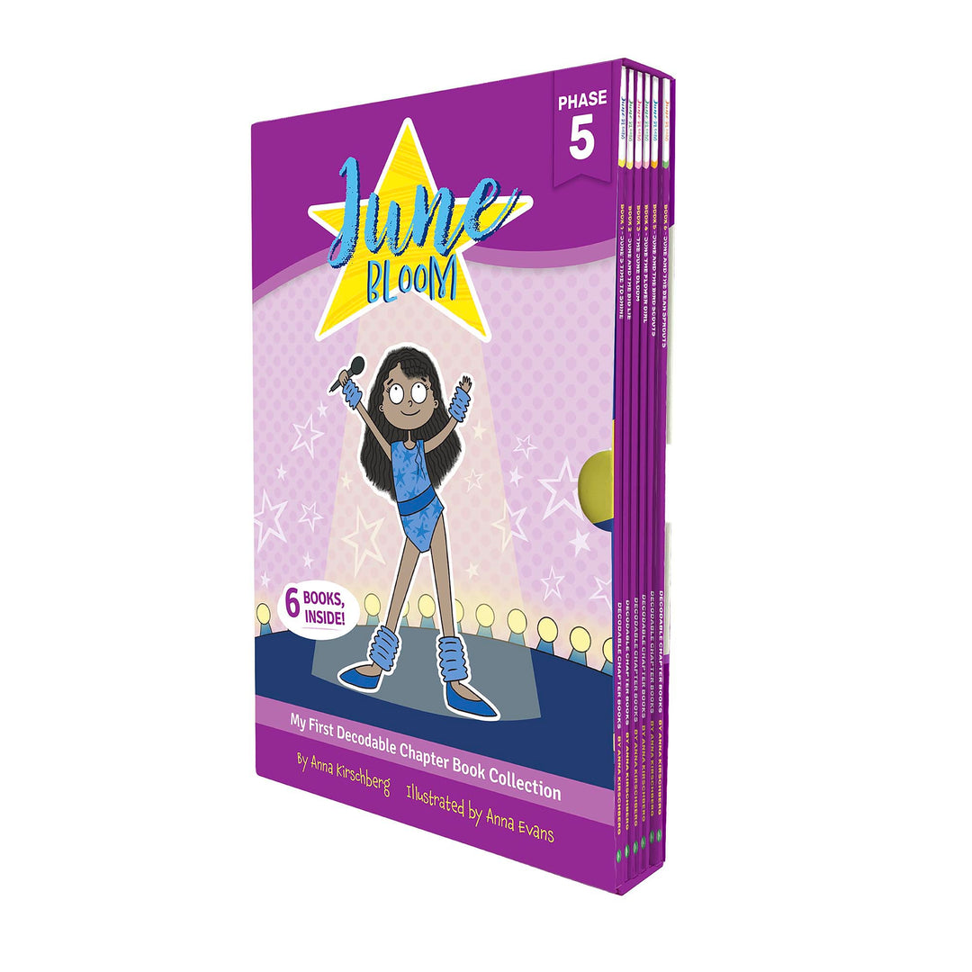 June Bloom Decodable Chapter Books Box Set Vowel Sounds (Phase 5)