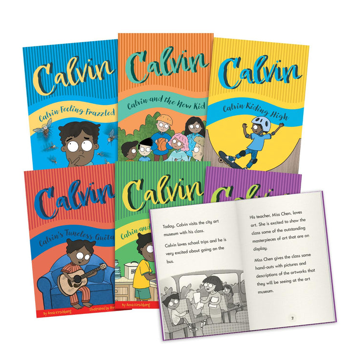 Calvin Decodable Chapter Books (Phase 6)