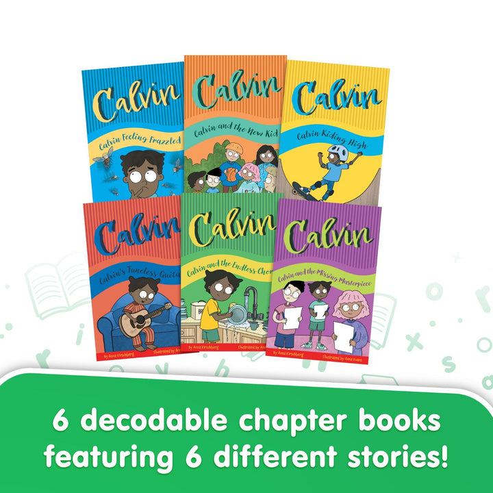 Calvin Decodable Chapter Books (Phase 6)