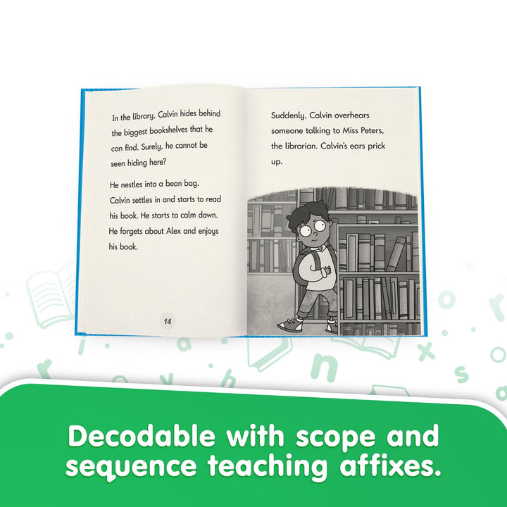 Calvin Decodable Chapter Books (Phase 6)