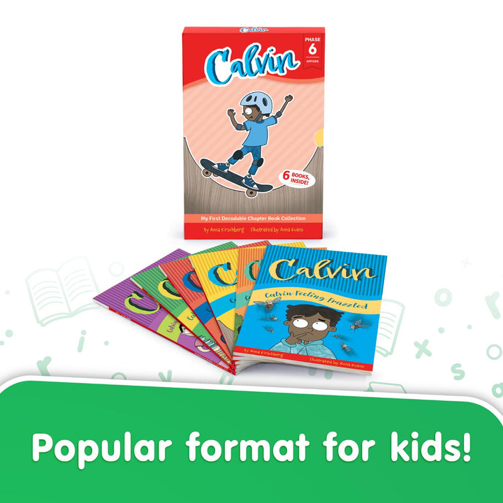 Calvin Decodable Chapter Books (Phase 6)