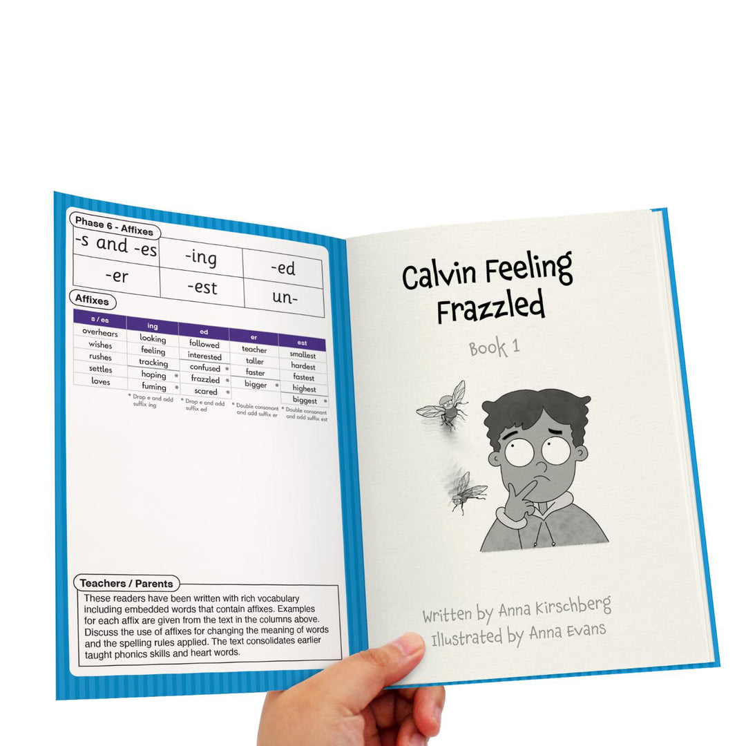 Calvin Decodable Chapter Books (Phase 6)