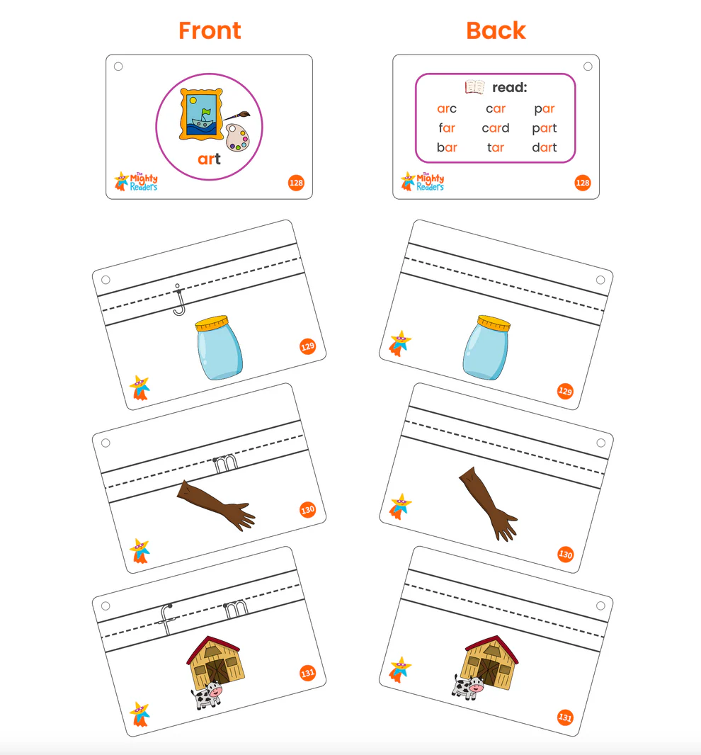 Super Spelling Cards: Early Vowels