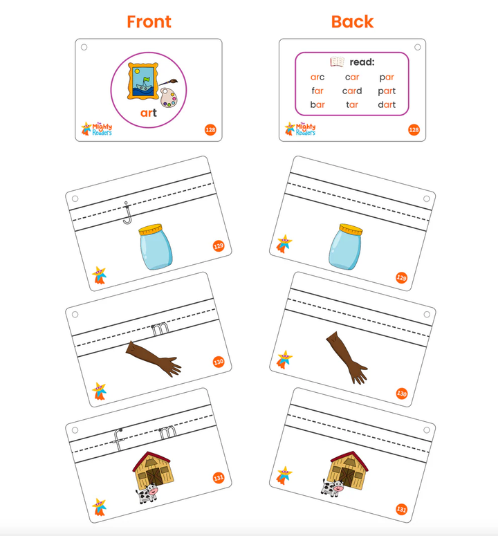 Super Spelling Cards: Early Vowels