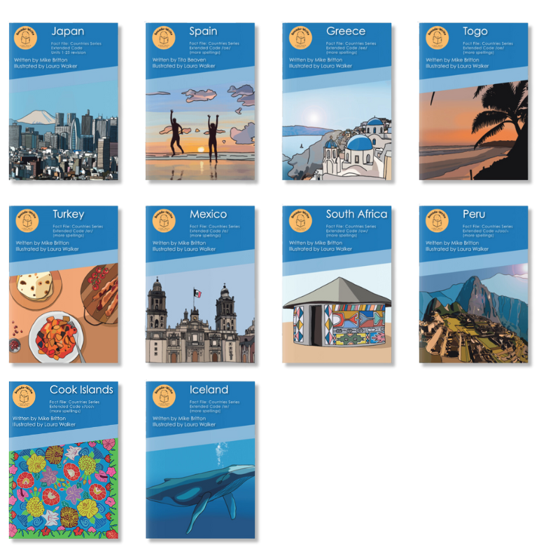 Extended Code Fact File: Countries – West Coast Literacy