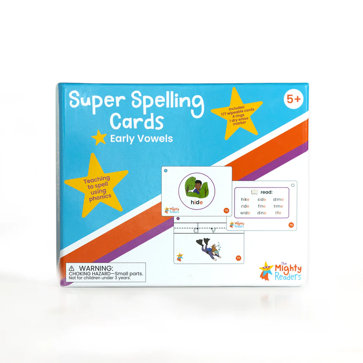 Super Spelling Cards: Early Vowels