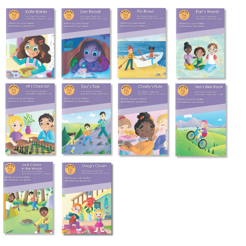 Extended Code First Steps Collection – West Coast Literacy