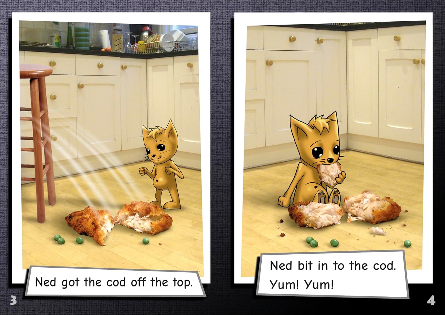 Phonic Books Moon Dogs Series, Set 1 | Decodable Books for Catch