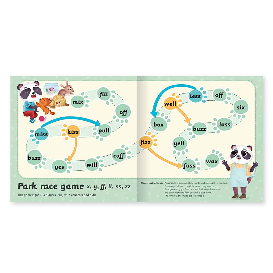 DK Super Phonics My First Decodable Stories Pet Shop Panda – West