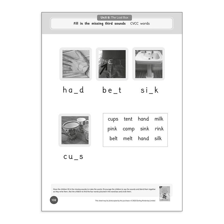 Dandelion Readers Reading & Writing Activities Set 1 Units 1-10 Sam