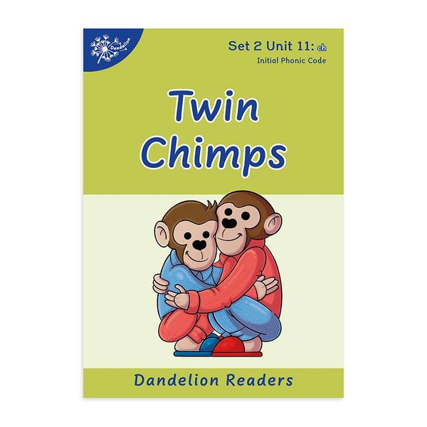 Dandelion Readers Set 2 Units 11-20 Twin Chimps