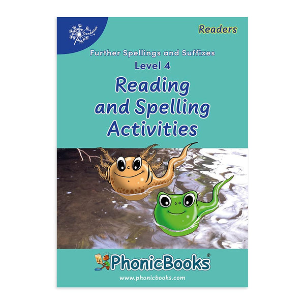 Dandelion Readers Level 4 Reading and Spelling Activities